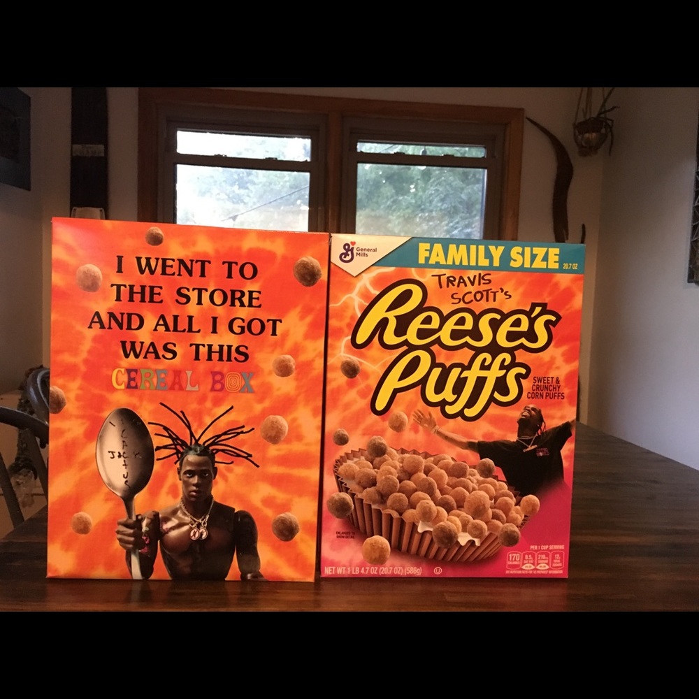 Limited Reese’s Puffs X Travis Scott